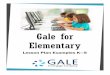 Gale for Elementary - library.wyo.gov · What is a Plant Video (1:26) Multiple Plant Topics The Plant Kingdom video (1:08) “plants” search results Lesson Plan: Jack’s Beans