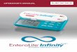 EnteraLite Infinity Enteral Feeding Pump Operators Manual ... · EnteraLite ® Infinity Operator’s Manual 4 1. PUMP COMPONENTS Display The.display.includes.large.alphanumeric. characters,.as.well.as.smaller.symbols.and