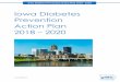 Iowa Diabetes Prevention Action Plan 2018 – 2020 Diabetes... · 4 | P A G E 26 OCTOBER 2017 Iowa Diabetes Prevention Action Plan 2018 - 2020 Pillar Overview There are four basic