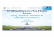 55th DGCA Conference of Asia & Pacific Regions · Outlines 1) ICAO Annex 14 Requirements on Certification of Aerodromes 2) USOAP EI in AGA 3) Status of Aerodrome Certification in