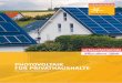 Photovoltaik für Privathaushalte - verbraucherzentrale-rlp.de · Strom mit Sonnenenergie erzeugen, selbst nutzen und den Überschuss ins Netz einspeisen – das kann inzwischen je-der,