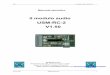 USM-RC-2 V1 - Fechtner-Modellbau Shop · GB Il modulo audio USM-RC-2 2017/01/30 BEIER-Electronic 1 Manuale operativo Il modulo audio USM-RC-2 V1.50 BEIER-Electronic Winterbacher Str