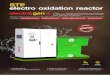 STP electro oxidation reactor - noblechlor.com · Mode Of operation pH range of Sewage/Effluent Operating Temperature Electrolyzer Orientation Electrolyzer Tank Continuous 4 to 6