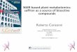 NMR based plant metabolomics: saffron as a source of ... · NMR based plant metabolomics: saffron as a source of bioactive compounds Roberto Consonni . National Research Council 