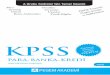 KPSS - pegem.net baski.pdf · Elinizdeki Para-Banka-Kredi kitab ı dışında Mikro İktisat ve Makro İktisat yayınımız da mevcuttur. Kitapla ilgili öneri, eleştiri ya da takdirinizi