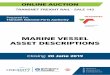 MARINE VESSEL ASSET DESCRIPTIONS - international.go-dove.com · ONLINE AUCTION 0860 00 00 10 sa.sales@go-dove.com TRANSNET FREIGHT RAIL - SALE 142 MARINE VESSEL ASSET DESCRIPTIONS