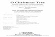 6422 O Christmas Tree - alle-noten.de · Chorus (SATB) & 4-Part Ensemble Piano, Guitar, Bass Guitar, Percussions & Drum Set (optional) Arr.: Ted Parson EMR 6422 Dieser Titel enthält