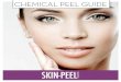 SKIN-PEEL · Improves the appearance of acne blemishes, blackheads and large pores 7. Fights sun damage, discoloration, age spots and scarring 8. Beneficial for face and body PRECAUTIONS