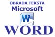 Microsoft - Osnovna škola Smiljevac · • Excel – program za tablične proračune • Access – program za rad s podacima (bazama podataka) • Outlook – program za elektronsku