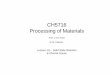 CH5716 Processing of Materials - University of St Andrewsjtsigroup.wp.st-andrews.ac.uk/files/2015/09/JI1-Solid-state-reaction-notes-1.pdf · Wet or dry grinding is usually accomplished