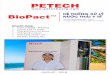BioPact NƯỚC THẢI Y TẾ - petechcorp.com · 2 - BioPactTM được thiết kế và sản xuất chuyên dụng cho xử lý nước thải Y tế của các cơ sở Y tế