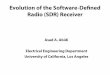 Evolution of the Software-Deﬁ ned Radio (SDR) Receiver · Evolution of the Software-Deﬁ ned Radio (SDR) Receiver Asad A. Abidi Electrical Engineering Department University of