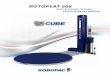 ROTOPLAT 508 - Robopac · specifications Technical Features Rotoplat 508 Performance Production Speed Up to 40 LPH Turntable Speed 5-12 RPM Turntable Drive 1 HP VAC Load Handling