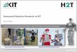 Humanoid Robotics Research at KIT - wiki.ifs-tud.dewiki.ifs-tud.de/_media/seminar_3m/2016-m3-seminar-h2t_kit.pdf · Institute for Anthropomatics and Robotics (IAR) High Performance