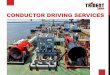 CONDUCTOR DRIVING SERVICES - trident-gp.com · Driving of 11 conductor casing stings on MLSP-2 (OIRFP) at V. Filanovskiy field Lukoil-NVN 2017 Driving of 9 conductor casing strings