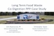 Long Term Food Waste Co-Digestion PPP Case Study · Long Term Food Waste Co-Digestion PPP Case Study John Buonocore, PE Rahway Valley Sewerage Authority Chief Engineer/ Assistant