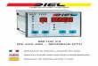 ME100 V3 RS 422-485 – MODBUS-RTU - diel-ed.it · temperature control me100 v3 rs 422-485 – modbus-rtu manuale di installazione ed uso installation and instructions manual manual