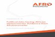 Political risks facing African democracies: Evidence from ... papers...¢  Political risks facing African
