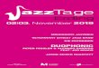 Jazz-Tage 2019 - Programmheft - erding.de · mal Jazz und Kino aufeinander: Möglich machen es Jason Seizer und sein Quartett. Im Interview erklärt der Münchener Saxophonist, wie