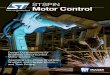 STSPIN Motor Control - mouser.com · Motor Control Software Development Kit The new SDK v5.0 will help to provide developers with a more complete motor control ecosystem to implement