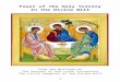 Feast of the Holy Trinity - divinewill.org  · Web viewWho can tell my confusion when I found myself before the Most Holy Trinity? I will just say that as soon as I found myself