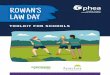 TOOLKIT FOR SCHOOLS - teachingtools.ophea.net · 9 9 9 9 9 ROWAN’S LAW DAY TOOLKIT FOR SCHOOLS ABOUT THE TOOLKIT This Toolkit contains sample tools to support recognition of Rowan’s