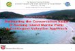 Estimating the Conservation Value in Redang Island Marine ... Techniques for... · Estimating the Conservation Value in Redang Island Marine Park: A Contingent Valuation Approach