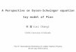 A Perspective on Dyson-Schwinger equation toy model of Pion · A Perspective on Dyson-Schwinger equation toy model of Pion 常 雷 (Lei Chang) CSSM, University of Adelaide The 5th