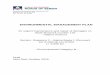 ENVIRONMENTAL MANAGEMENT PLAN - putevi-srbije.rsputevi-srbije.rs/pdf/investicije/20151021_ROG-BB_EMP_ENG_DRAFT.pdf · ENVIRONMENTAL MANAGEMENT PLAN . for urgent maintenance and repair