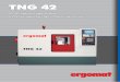 CNC gang-type lathe CNC Linearschlitten-Drehmaschine · CNC Control Steuerung Fanuc 0i-TF Weight Gewicht und Maße kg 2.500 Specifications and designs are subject to change without