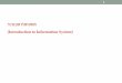 ระบบสารสนเทศ (Introduction to Information System)academic.udru.ac.th/~samawan/content/1intro-informationSystem.pdf · ระบบสารสนเทศเพื่อการจัดการ