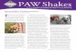 PAW Newsletter Spr18 4C · Spring 2018 • Partnership for Animal Welfare 1 PAW Shakes The Newsletter of the Partnership for Animal Welfare . Spring 2018 PO Box 1074, Greenbelt, MD
