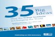 35th Anniversary Book - 35 Big Ideas - How the Fraser ... · occasion of the organization’s 35th anniversary. Founded in 1974 by Dr. Michael Walker, the Fraser Institute has been