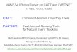 FASTNET: Fast Aerosol Sensing Tools for Natural Event Tracking · MANE-VU Status Report on CATT and FASTNET R. Poirot, VT DEC, 9/30/04 CATT: Combined Aerosol Trajectory Tools FASTNET: