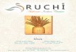 RUCHI DINE IN MENU - ruchipembrokepines.com · Lamb cooked in traditional hot coconut curry, red chilies, mustard seeds and tea leaves Lamb Saag 18.99 Lamb cooked in mild a creamy