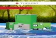 TOPLING · • Biotopling kotel BT je ekološki in kompaktni kotel na lesne pelete. • Testirano na inštitutu KIWA Velika Britanija, • Regulacija Danfoss, enostaven, učinkovit