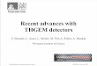 Recent advances with THGEM detectors fileRecent advances with THGEM detectors S. Bressler, L. Arazi, L. Moleri, M. Pitt, A. Robin, A. Breskin Weizmann Institute of Science Shikma Bressler,