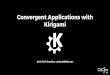 Convergent Applications with Kirigami - br.qtcon.org · Convergent Applications with Kirigami Aleix Pol i Gon zàlez  BR