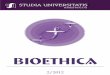 Bioethica 2 2008 - studia.ubbcluj.ro · nu atât în aspectul cantitativ, de durată, cât în cel calitativ. Clipa de după clipă însumează, cu toate cele care precedente şi