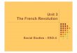 Unit 3 The French Revolution - Lecciones de 4 The French Revolution The causes of the French Revolution