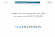 Manual de utilización del programa HEC-HMS · PDF fileManual de HEC-HMS - 2 - Manual de utilización del programa HEC-HMS (v 3.3.0) HEC-HMS está indicado para la modelación de los