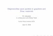 Dispersionless wave packets in graphene and Dirac materialsgemma.ujf.cas.cz/~krejcirik/AAMP13/slides/Jakubsky.pdf · Dispersionless wave packets in graphene and Dirac materials V