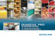 QUADEXX PRO - ecolab.com · FRESH PRODUCE MANUFACTURING DAIRY QUADEXX PRO Advanced Dispensing & Reporting Technology • Optimize Usage • Enhance Compliance • Dispense Safely