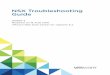 Guide NSX Troubleshooting - docs. NSX Troubleshooting Guide 1 The NSX Troubleshooting Guide describes