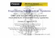 November 4, 2014 Engineering Nanomedical Systemsjfleary/Nanomedicine_course_2014/Lecture 15... · the pharmaceutical and biotech firms to ensure that the products produced meet specific