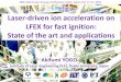 Laser-driven ion acceleration on LFEX for fast ignition ... · Laser-driven ion acceleration on LFEX for fast ignition: State of the art and applications 1 Q 26th IAEA Fusion Energy