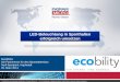 LED-Beleuchtung in Sporthallen erfolgreich umsetzen · 60° 120° 60/90° Confidential and proprietary information of Ingram Micro Inc. — Do not distribute or duplicate without