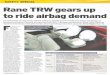 SAFETY SPECIAL I a e TRW gears p ride airbag demandranegroup.com/wp-content/uploads/2017/06/pml06jul15.pdf · SAFETY SPECIAL I a e TRW gears p ·to ride airbag demand As awareness