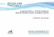 AQUACELL PORTABLE WASTEWATER SAMPLERS USER GUIDE User Guide... · AQUACELL PORTABLE WASTEWATER SAMPLERS USER GUIDE Sira MC 050059 Issue 6.2 . Warranty Contents of ... Aquacell P2-COOLBOX
