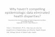 Why haven’t compelling epidemiologic data eliminated ... Library... · ^We need to ask why these differences exist. We need to be concerned about the data we lack and the quality